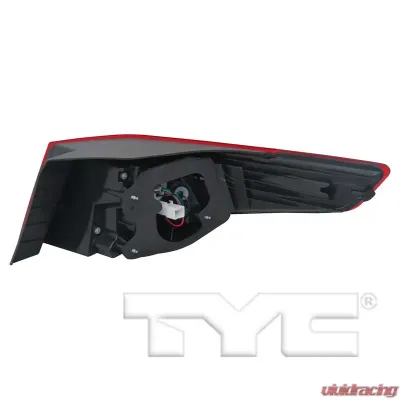TYC Genera CAPA Certified Tail Light Assembly Kia Optima Left Outer 2012-2013 - 11-6410-90-9
