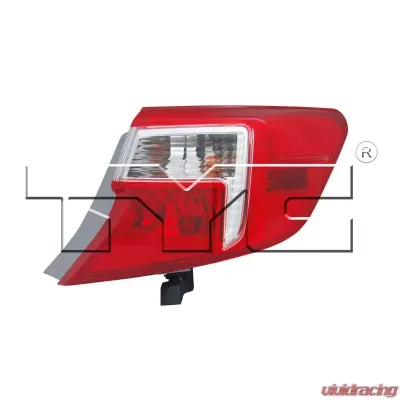 TYC Genera CAPA Certified Tail Light Assembly Toyota Camry Right Outer 2012-2014 - 11-6411-00-9