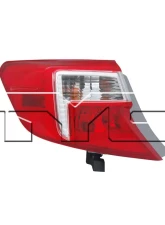 TYC Genera CAPA Certified Tail Light Assembly Toyota Camry Left Outer 2012-2014                                     - 11-6412-00-9 - Image 2