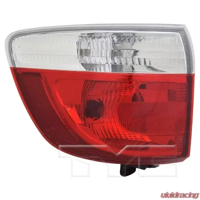 TYC Genera CAPA Certified Tail Light Assembly Dodge Durango Left Outer 2011-2013 - 11-6426-00-9