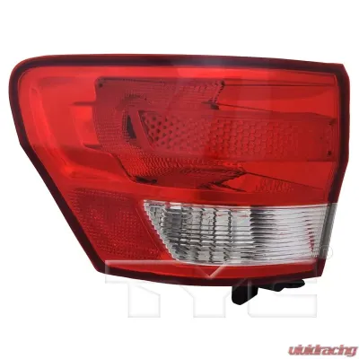TYC Genera CAPA Certified Tail Light Assembly Jeep Grand Cherokee Left Outer 2011-2013 - 11-6428-00-9
