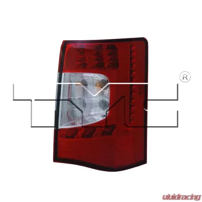 TYC Genera CAPA Certified Tail Light Assembly Chrysler Town & Country Left 2011-2016 - 11-6436-00-9