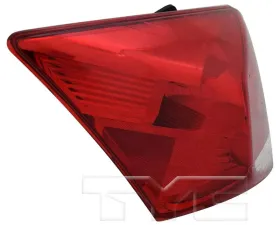 TYC Genera CAPA Certified Tail Light Assembly Honda Accord Left 2011-2012