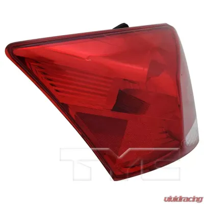 TYC Genera CAPA Certified Tail Light Assembly Honda Accord Left 2011-2012 - 11-6450-00-9