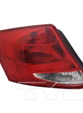 TYC Genera CAPA Certified Tail Light Assembly Honda Accord Left 2011-2012                                     - 11-6450-00-9 - Image 4
