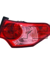 TYC Genera Tail Light Assembly Acura TSX Right Outer 2011-2014                                     - 11-6451-90 - Image 2