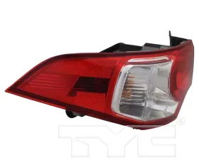 TYC Genera CAPA Certified Tail Light Assembly Acura TSX Left Outer 2009-2010