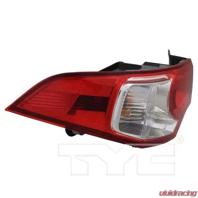 TYC Genera CAPA Certified Tail Light Assembly Acura TSX Left Outer 2009-2010 - 11-6452-00-9