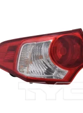 TYC Genera CAPA Certified Tail Light Assembly Acura TSX Left Outer 2009-2010                                     - 11-6452-00-9 - Image 4