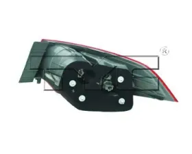 TYC Genera Tail Light Assembly Acura TSX Left Outer 2011-2014