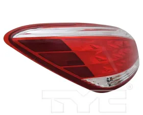 TYC Genera CAPA Certified Tail Light Assembly Nissan Murano Left Outer 2012-2014