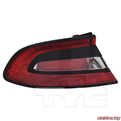 TYC Genera CAPA Certified Tail Light Assembly Dodge Dart Left Outer 2013-2016 - 11-6498-00-9