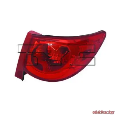 TYC Genera CAPA Certified Tail Light Assembly Chevrolet Traverse Right Outer 2009-2012 - 11-6519-00-9
