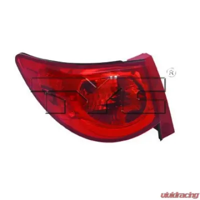 TYC Genera CAPA Certified Tail Light Assembly Chevrolet Traverse Left Outer 2009-2012 - 11-6520-00-9