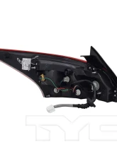 TYC Genera CAPA Certified Tail Light Assembly Nissan Maxima Right 2009-2011                                     - 11-6581-00-9 - Image 2