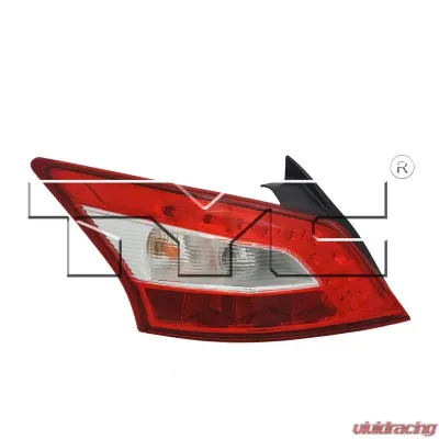 TYC Genera Tail Light Assembly Nissan Maxima Right 2009-2011 - 11-6581-00