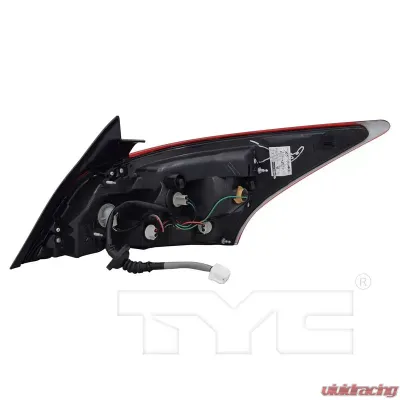 TYC Genera CAPA Certified Tail Light Assembly Nissan Maxima Left 2009-2011 - 11-6582-00-9