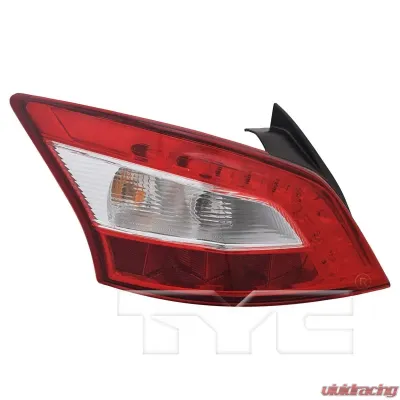 TYC Genera CAPA Certified Tail Light Assembly Nissan Maxima Left 2009-2011 - 11-6582-00-9
