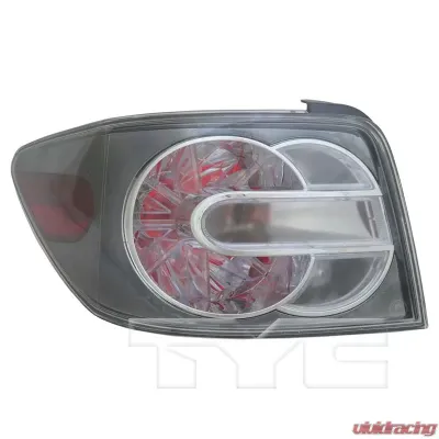 TYC Genera CAPA Certified Tail Light Assembly Mazda CX-7 Left 2010-2012 - 11-6596-00-9