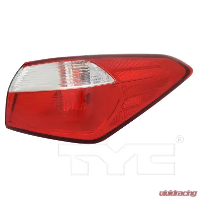 TYC Genera Tail Light Assembly Kia Forte Right Outer 2014-2016 - 11-6603-00