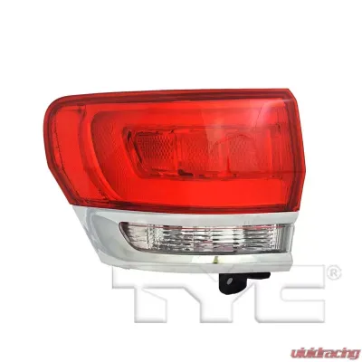 TYC Genera CAPA Certified Tail Light Assembly Jeep Grand Cherokee Left Outer 2014-2021 - 11-6662-00-9