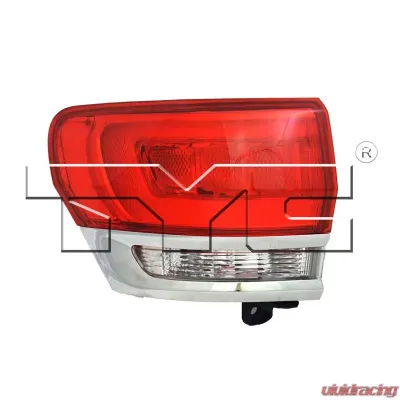 TYC Genera CAPA Certified Tail Light Assembly Jeep Grand Cherokee Left Outer 2014-2021 - 11-6662-00-9