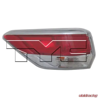 TYC Genera Tail Light Assembly Toyota Highlander Left Outer 2014-2016 - 11-6676-00-9
