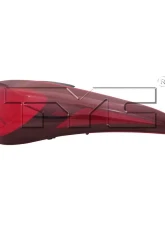 TYC Genera Tail Light Assembly Hyundai Elantra Right Outer 2014-2016                                     - 11-6757-00-9 - Image 4