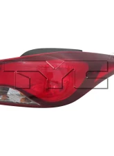 TYC Genera Tail Light Assembly Hyundai Elantra Right Outer 2014-2016                                     - 11-6757-00-9 - Image 5