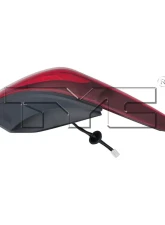 TYC Genera Tail Light Assembly Hyundai Elantra Left Outer 2014-2016                                     - 11-6758-00-9 - Image 7