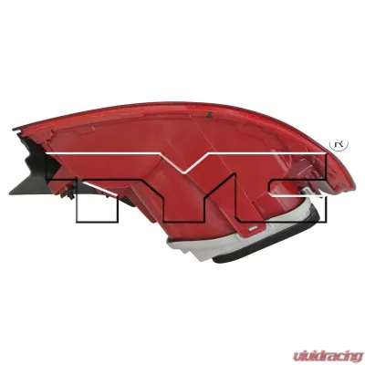 TYC Genera CAPA Certified Tail Light Assembly Volkswagen Passat Right Outer 2012-2015 - 11-6801-00-9