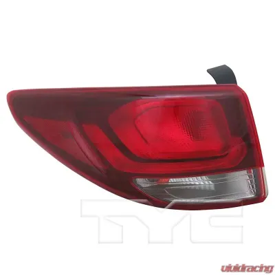 TYC Genera CAPA Certified Tail Light Assembly Hyundai Santa Fe Left Outer 2017-2018 - 11-6940-00-9