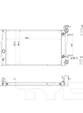 TYC Genera Radiator Assembly                                     - 13049 - Image 3