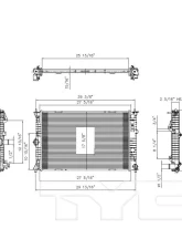 TYC Genera Radiator Assembly                                     - 13125 - Image 3