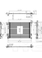 TYC Genera Radiator Assembly                                     - 13150 - Image 4