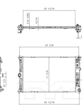 TYC Genera Radiator Assembly                                     - 13187 - Image 4