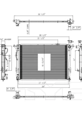 TYC Genera Radiator Assembly                                     - 13194 - Image 4
