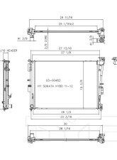 TYC Genera Radiator Assembly                                     - 13249 - Image 3