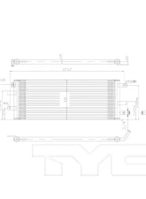 TYC Genera Drive Motor Inverter Cooler                                     - 13316 - Image 3