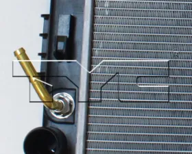 TYC Genera Radiator Assembly Kia Sportage 2011-2016 2.0L 4-Cyl Automatic