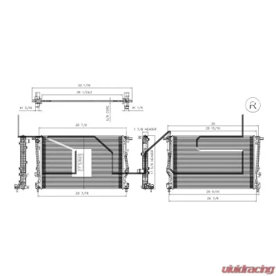 TYC Genera Radiator Assembly - 13400