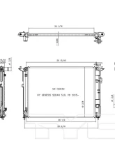 TYC Genera Radiator Assembly                                     - 13456 - Image 5