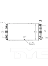 TYC Genera Radiator Assembly                                     - 13476 - Image 3