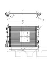 TYC Genera Radiator Assembly                                     - 13576 - Image 3