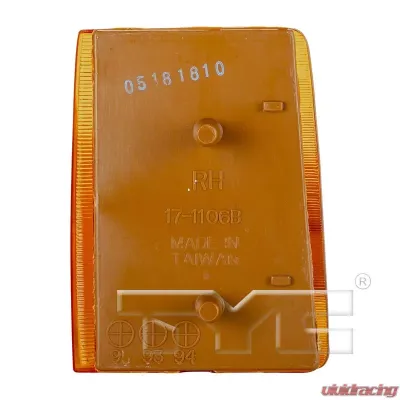 TYC Genera Side Marker Light  Chevrolet Right Upper - 17-1106-01
