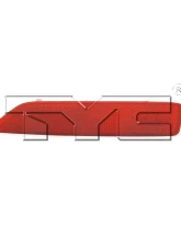 TYC Genera Reflector Assembly Rear Left                                     - 17-5258-00-9 - Image 2