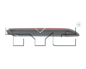 TYC Genera CAPA Certified Reflector Assembly Rear Right