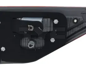 TYC Genera CAPA Certified Tail Light Assembly Honda Odyssey Left Inner 2011-2013