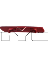 TYC Genera CAPA Certified Reflector Assembly Honda CR-V Rear Right 2010-2011                                     - 17-5317-00-9 - Image 2