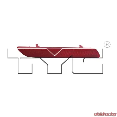 TYC Genera CAPA Certified Reflector Assembly Honda CR-V Rear Left 2010-2011 - 17-5318-00-9